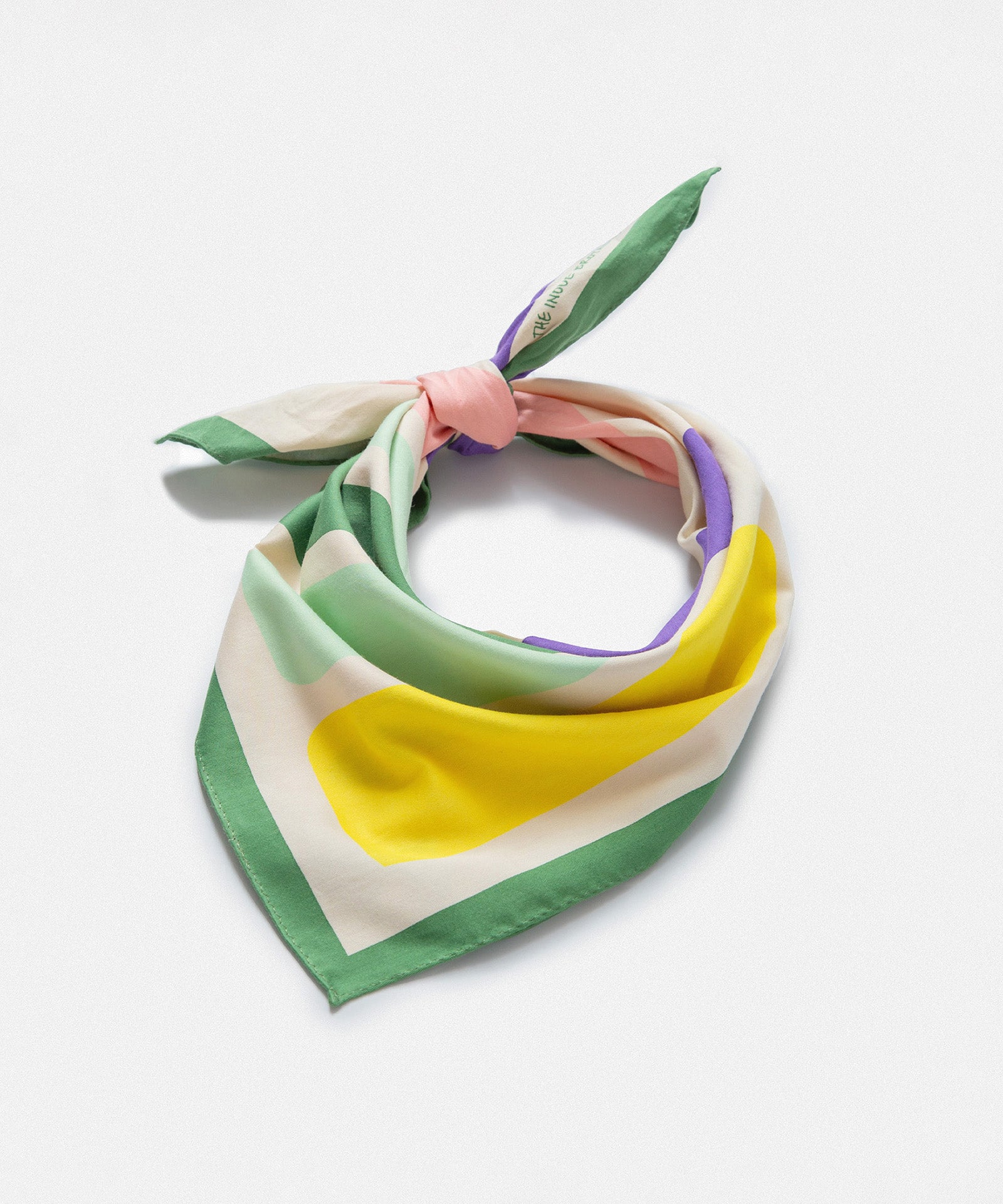 Cotton Scarf small "ME WE"