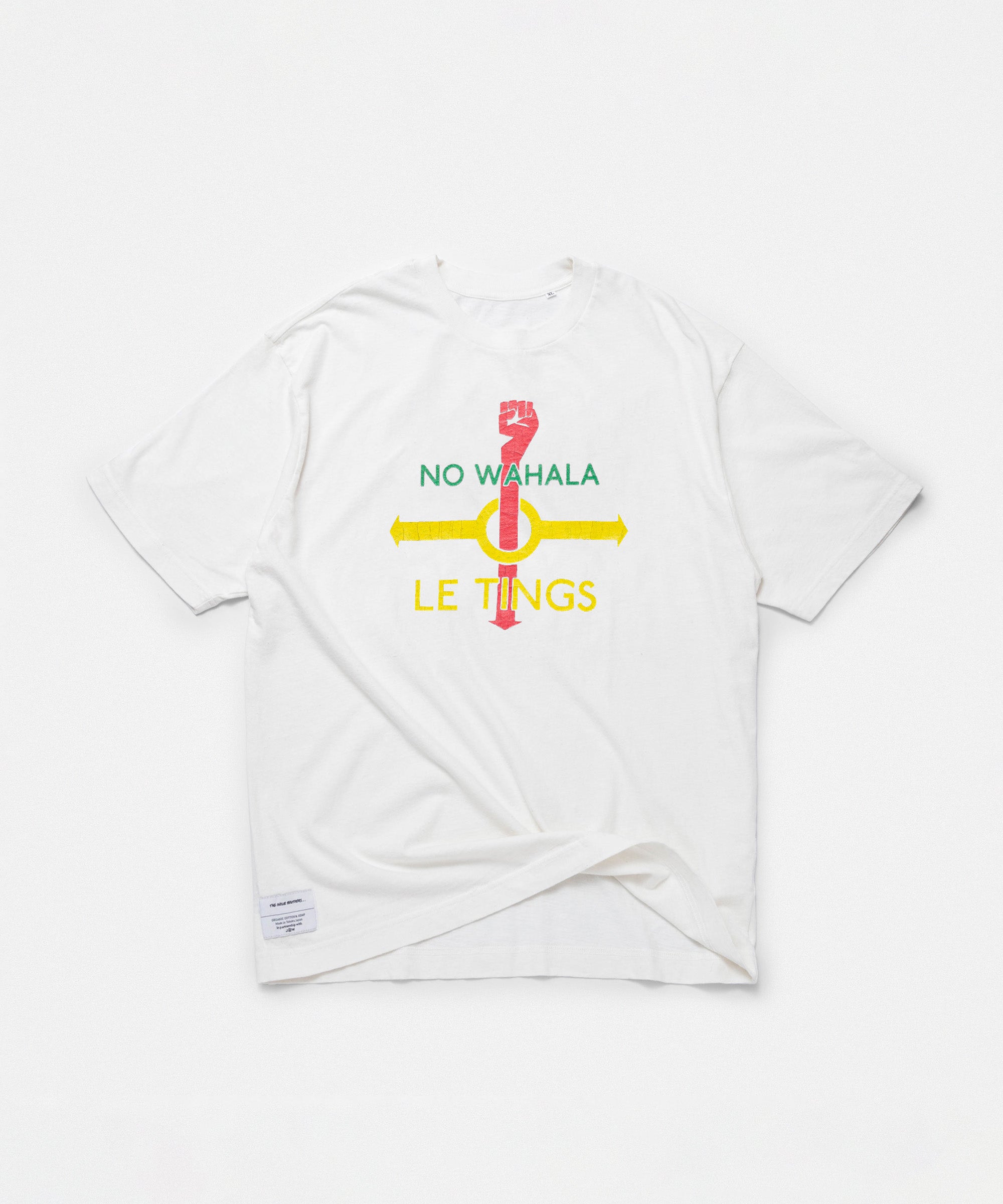Organic Cotton and Hemp T-shirt "No Wahala"