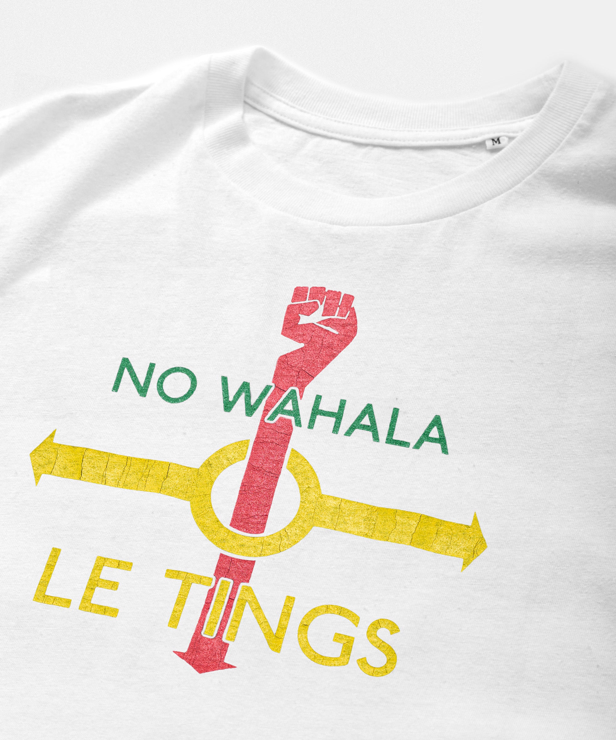 Organic Cotton and Hemp T-shirt "No Wahala"