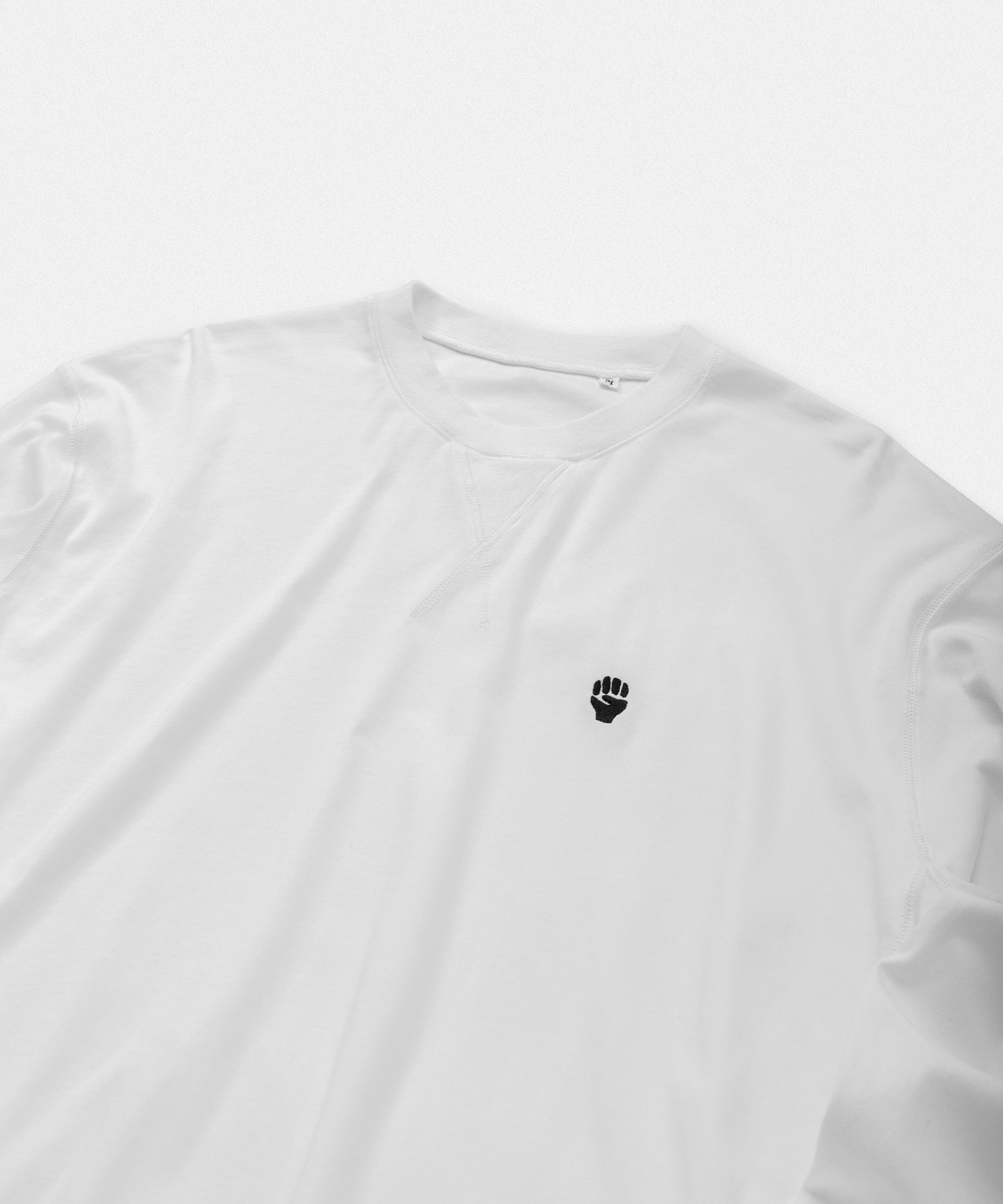 Crew Sweatshirt with Logo Embroidery