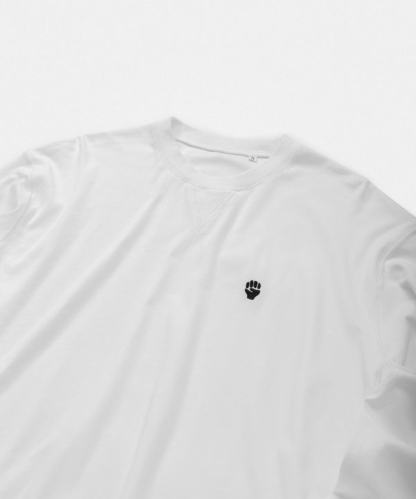 Crew Sweat Shirt with Logo Embroidery