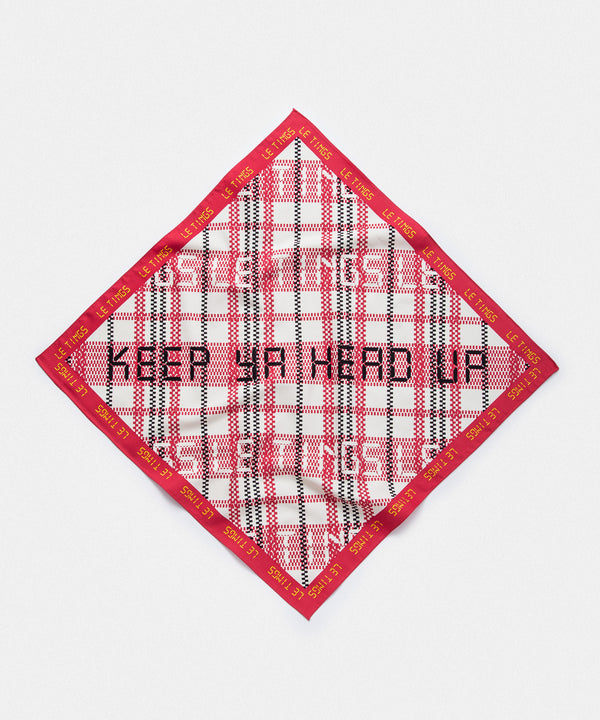 Cotton Scarf small "LAUNDRY"