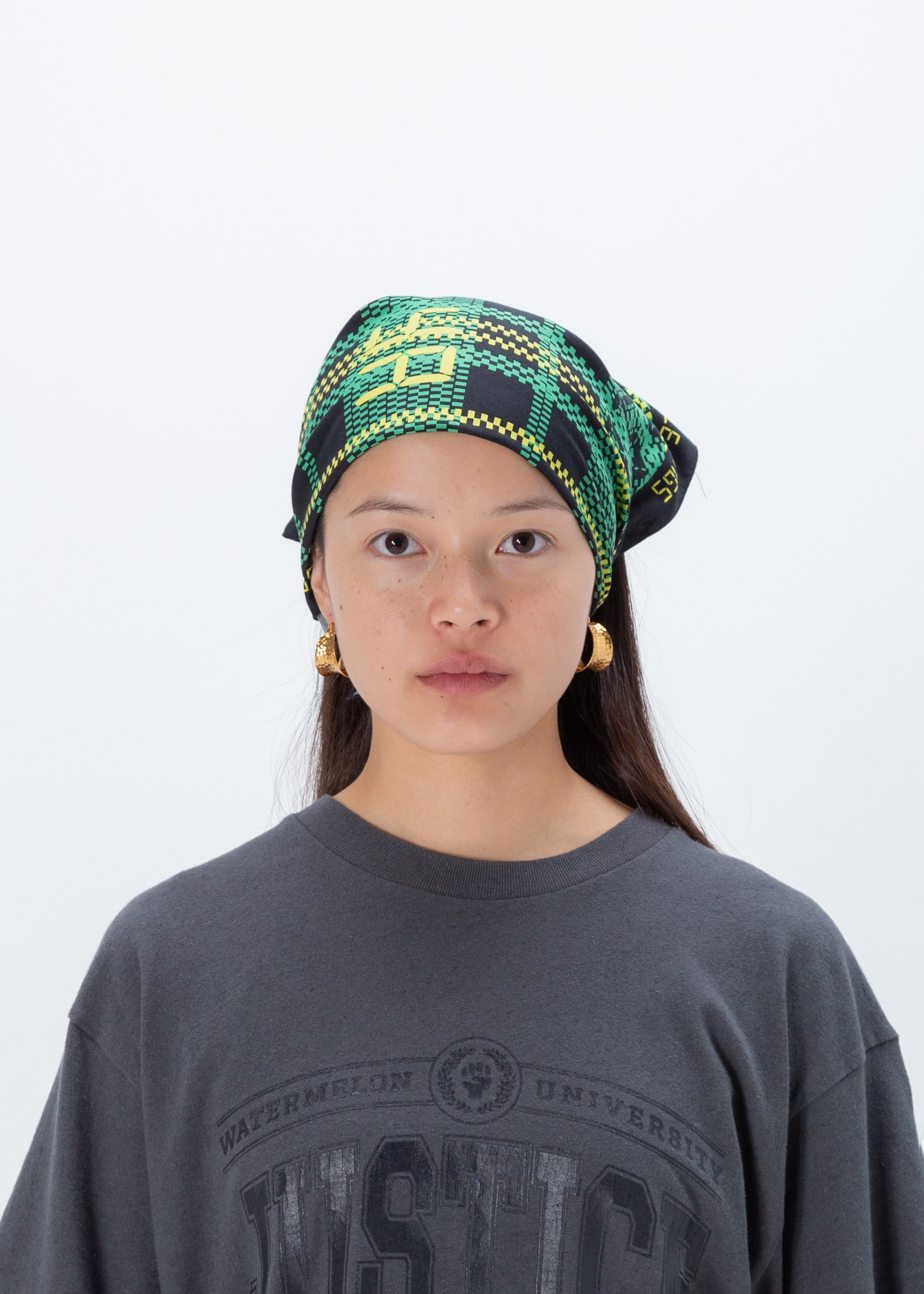 Cotton Scarf small "LAUNDRY"