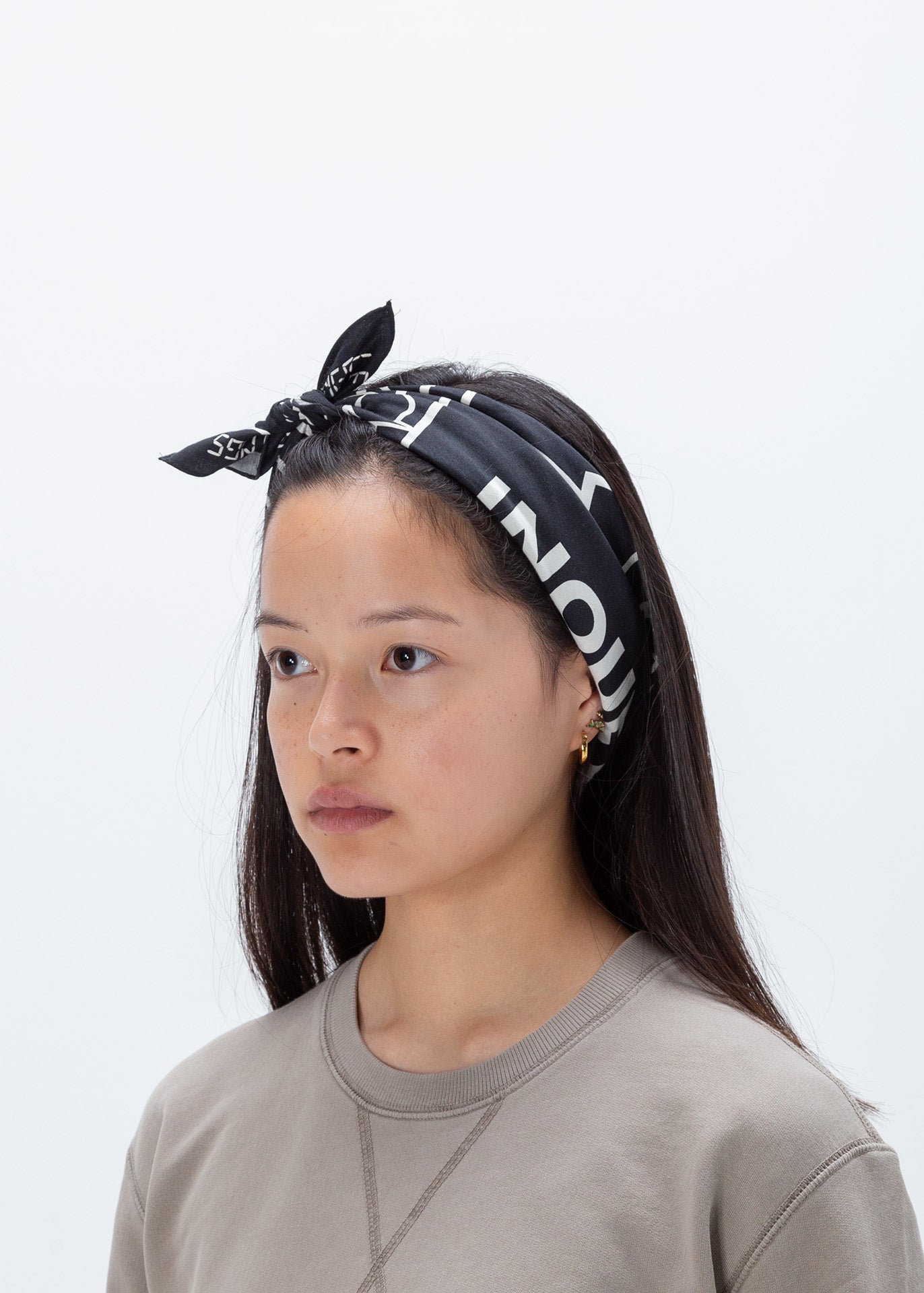 Cotton Scarf small "RUM"
