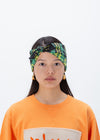 Cotton Scarf small "LAUNDRY"