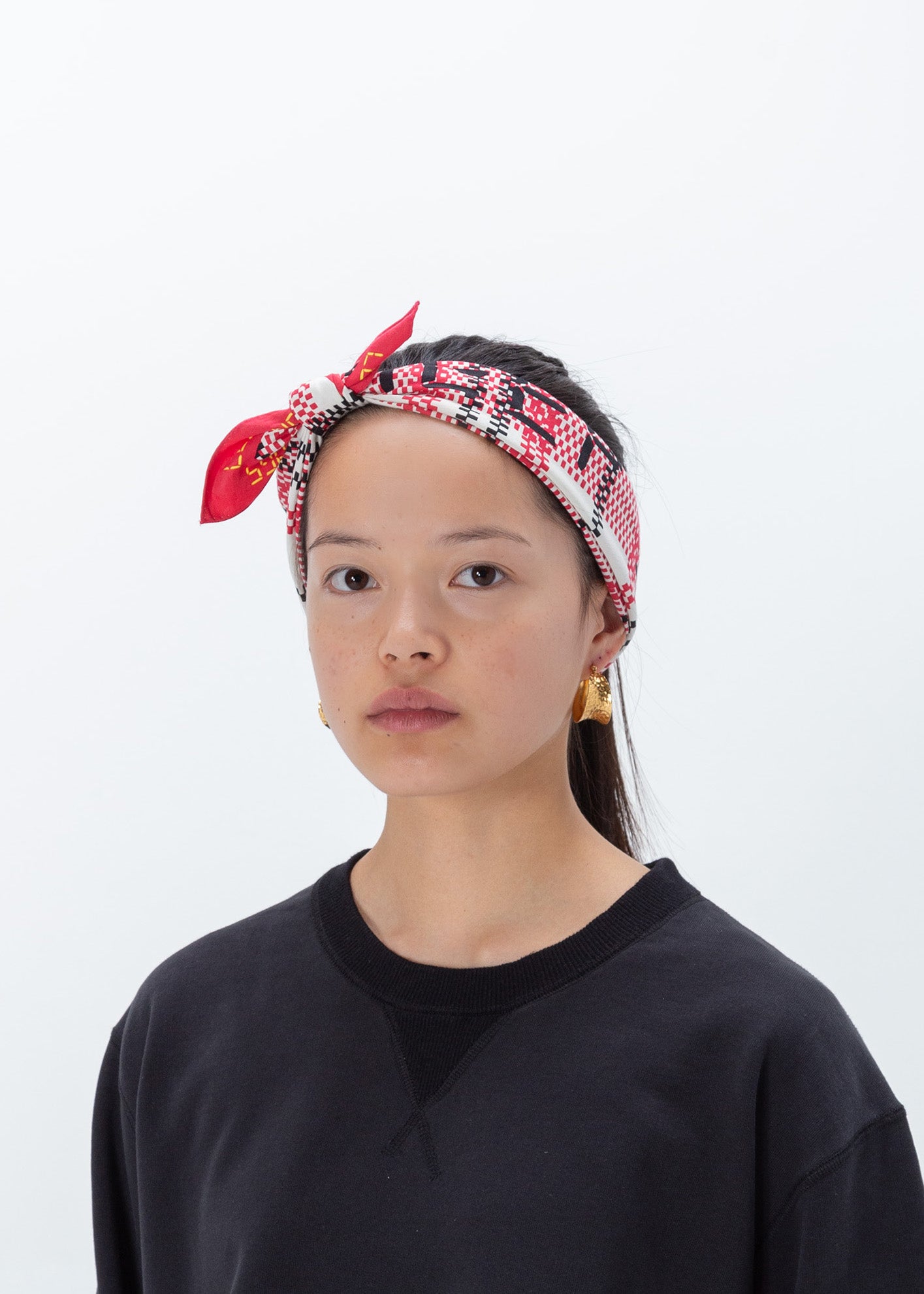 Cotton Scarf small "LAUNDRY"