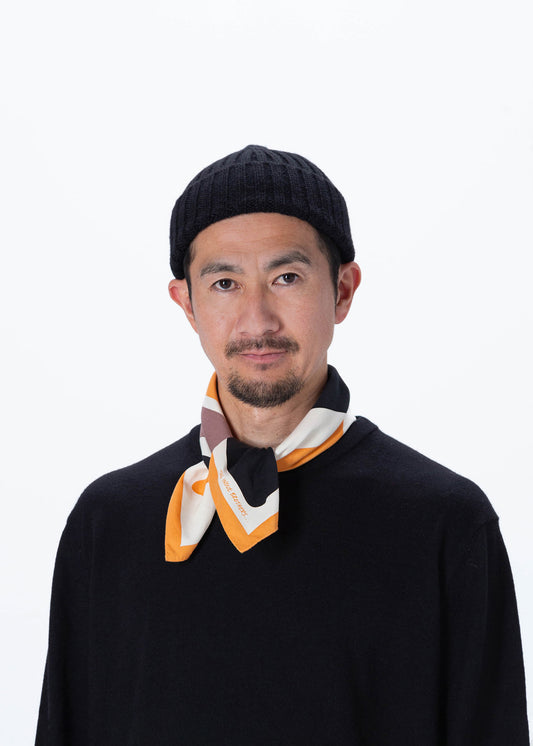 Cotton Scarf small "ME WE"