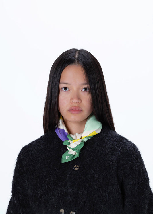 Cotton Scarf small "ME WE"