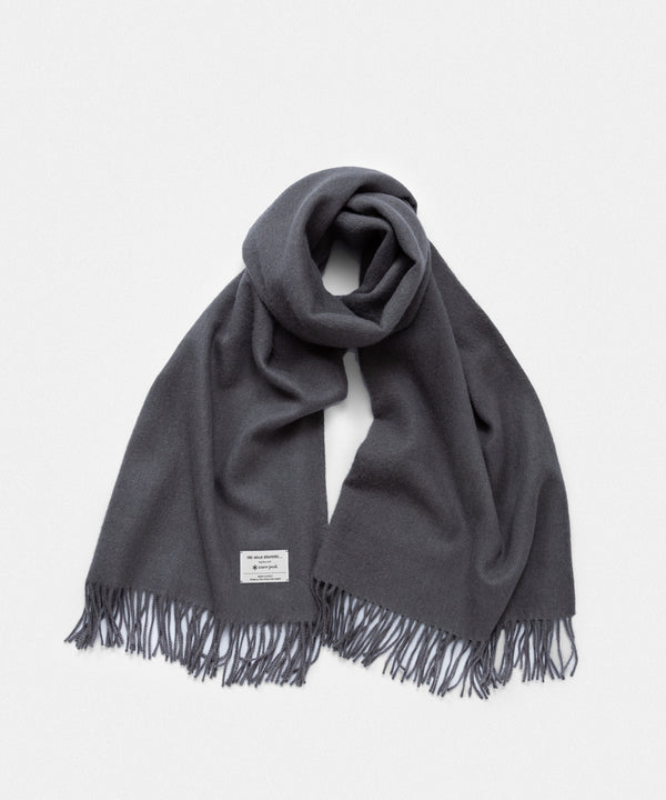 Large Brushed Stole together with Snowpeak