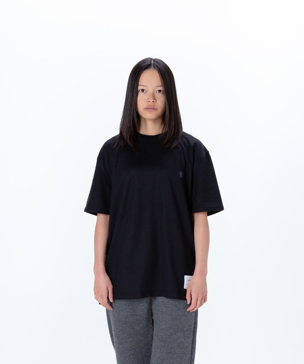 Cut/Sew T-Shirt with Embroidery