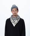 Cotton Scarf large "TAKERU IWAZAKI"