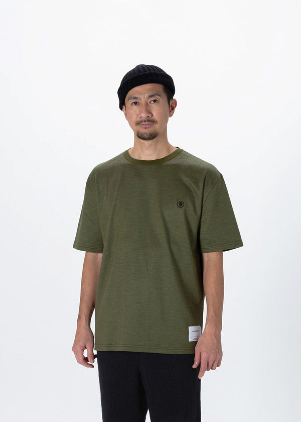 Cut/Sew T-Shirt with Embroidery