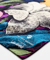 Cotton Scarf small "LET IT FLOW"