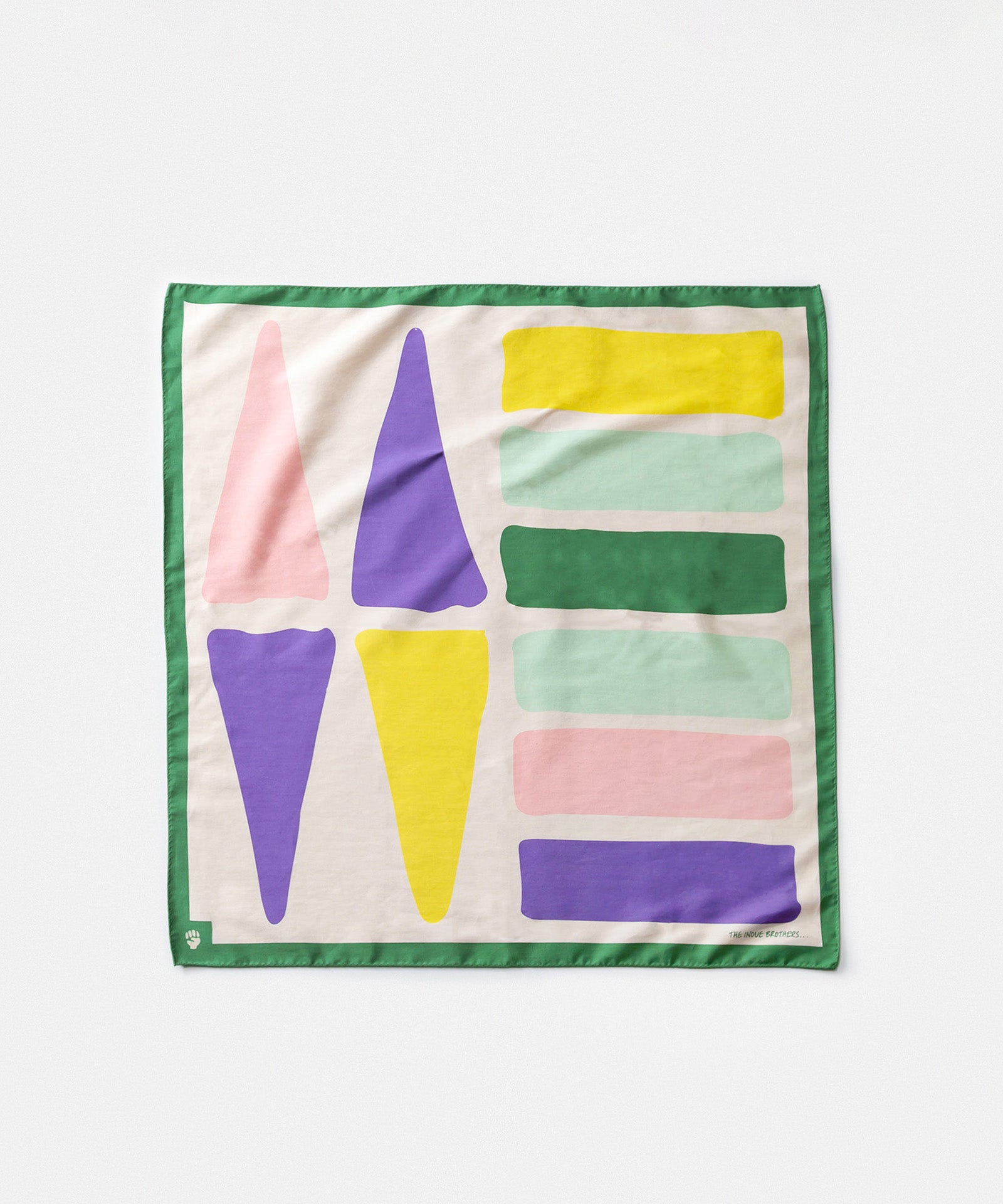 Cotton Scarf small "ME WE"