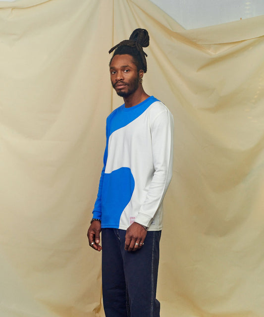 Curved Long Sleeve Tee