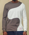 Curved Long Sleeve Tee