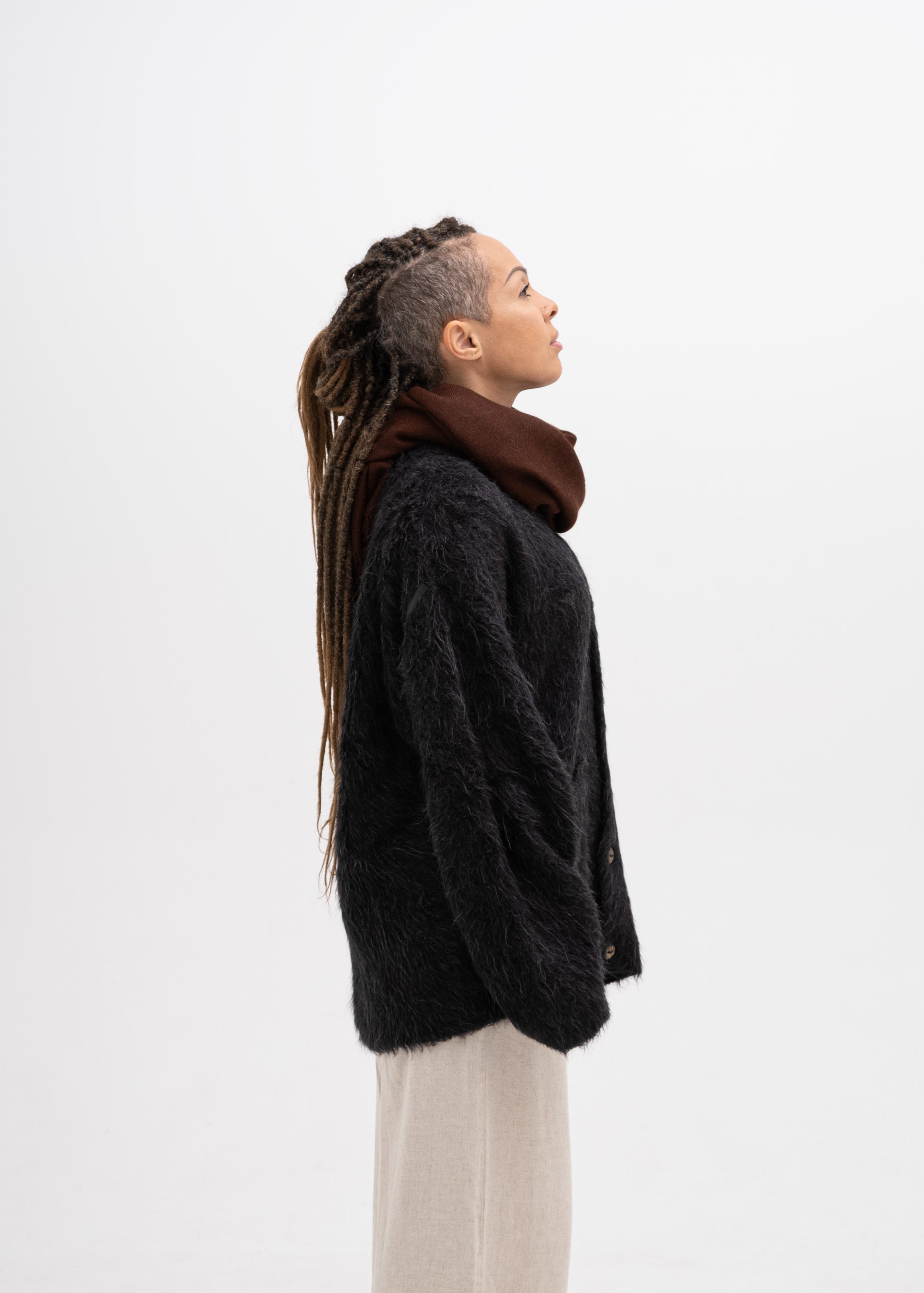 Non Brushed Large Stole