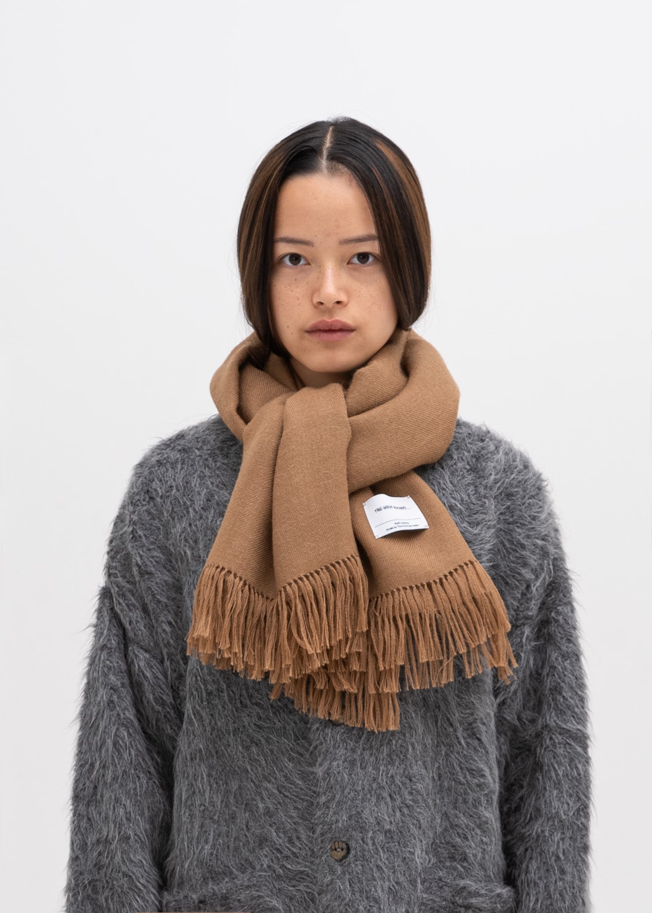 Non Brushed Large Stole