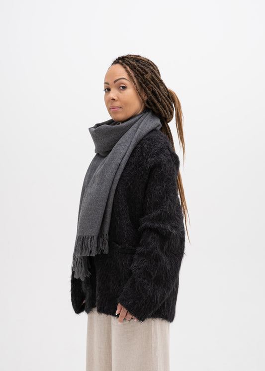 Non Brushed Large Stole