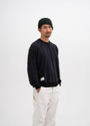 Crew Sweatshirt with Logo Embroidery
