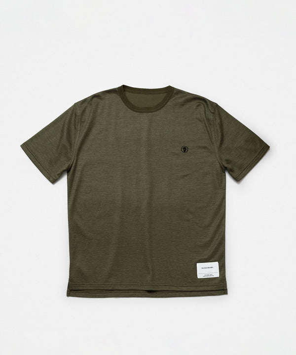 Cut/Sew T-Shirt with Embroidery