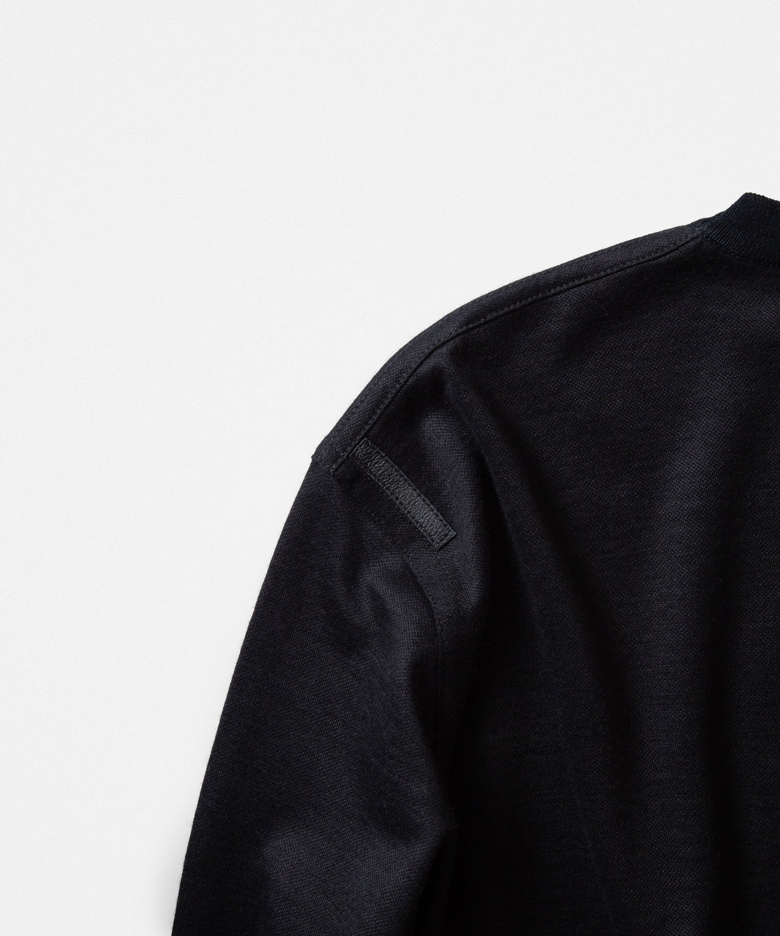 Cut/Sew Long Sleeve Shirt with Embroidery