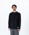 Cut/Sew Long Sleeve Shirt with Embroidery